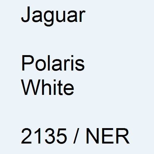 Jaguar, Polaris White, 2135 / NER.